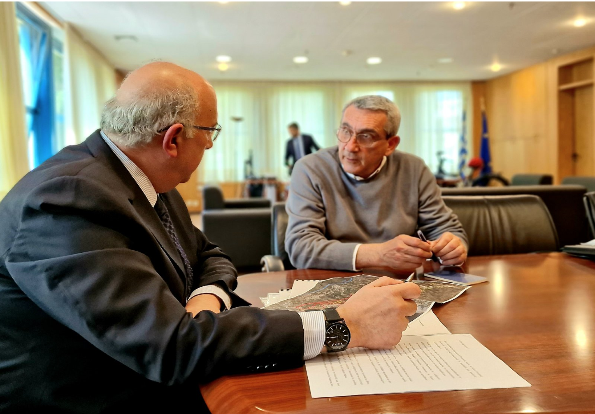 Συνεργασία του Περιφερειάρχη με τον Υφυπουργό Υποδομών & Μεταφορών