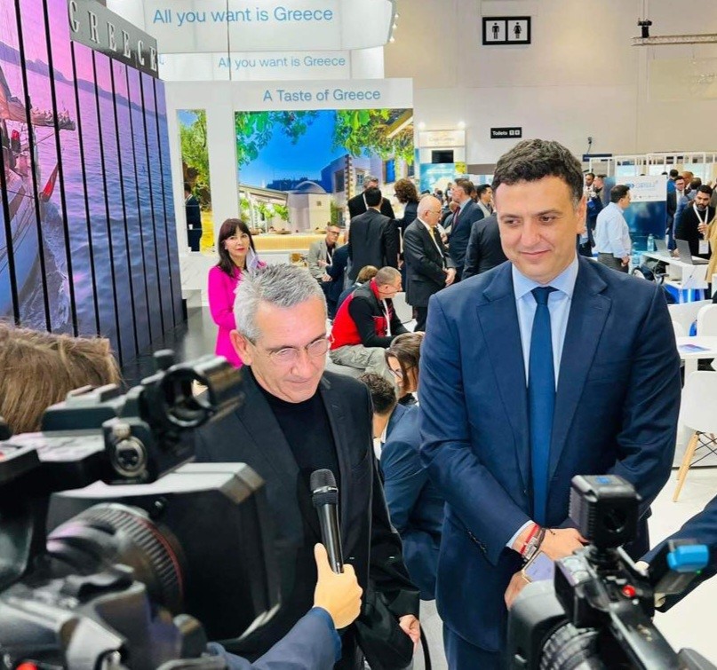 Ο περιφερειάρχης στην WTM στο Λονδίνο